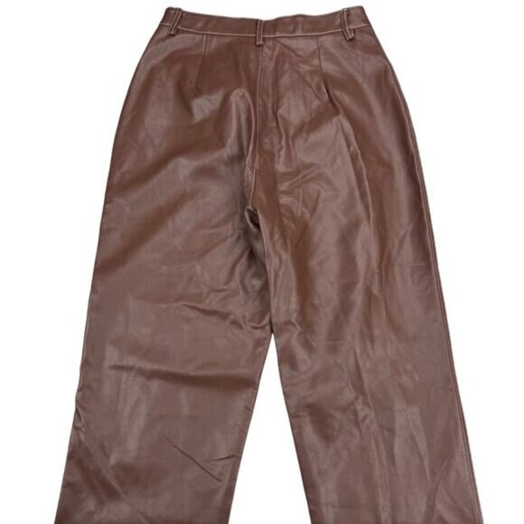 NWT WHITE FOX Truth Be Told Pants In Chocolate Brown Size Small - Picture 8 of 8